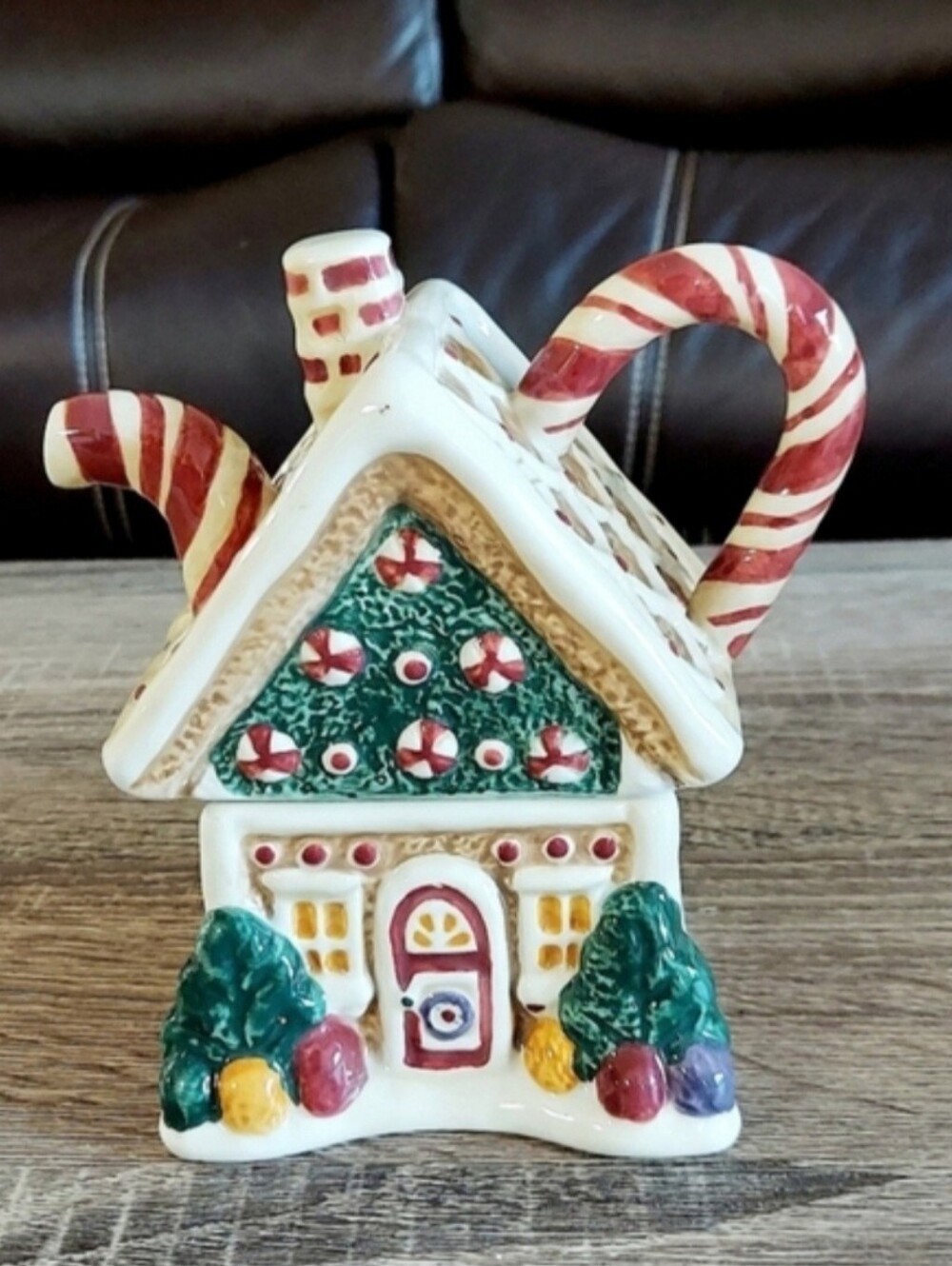 Vintage Debbie Mumm's Sweet Gingerland Hand Printed Sugar & Creamer Container